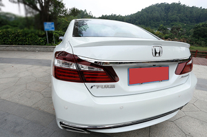 Plastic achter spoilers voor Honda 9th accord spoiler <span class=keywords><strong>wing</strong></span> 2014-2017 - Product Image 6