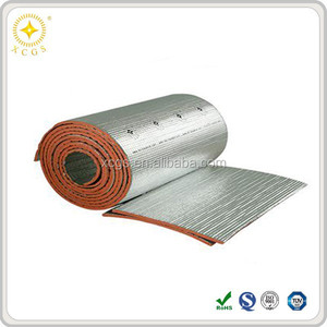 Espuma EPE con lámina de aluminio para aislamiento térmico