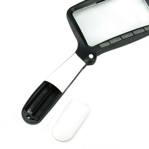 Kaca Pembesar Persegi Panjang dengan 5 Lampu LED untuk Membaca Peta dan Koran - Product Image 5