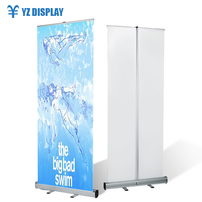 80*200 Cm Roll Up Banner Günstige Preis anzeige Roll Up Stand Projektions wand für Unternehmen und Werbung