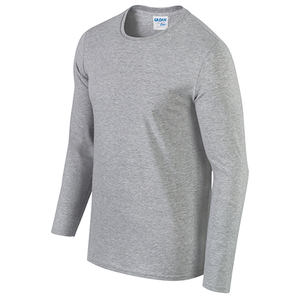 Kostenlose Probe Hersteller 180g/m² 100% Baumwolle Langarm T-Shirt - Product Image 2