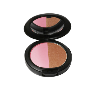Make-Up 2 Kleur Cheek Blush Poeder Blusher - Product Image 3