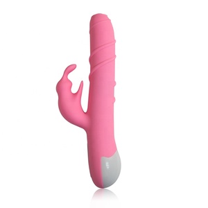 USB şarj edilebilir g-spot vibratör rotasyon tavşan vibratör sokmak için büyük elektrikli titreşimli kadın klitoris - Product Image 4