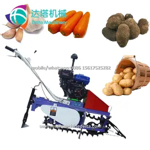 Cosechadora de yuca, tractor para caminar, cosechadora de batata combinada, cosechadoras de hierba para mini tractor