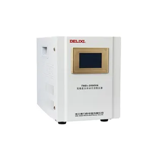 DELIXI 230v 50hz 단일 위상 규칙 변하기 쉬운 빈도 led 전압 안정제
