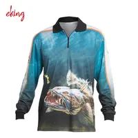 Çin fabrika özel yapılmış Turnuva Balıkçılık Gömlek, UV koruma Balıkçılık Formaları