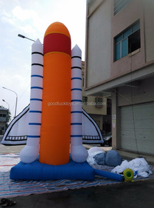 Avion gonflable géant de 6 mètres (20 pieds) de haut, dirigeable gonflable géant, <span class=keywords><strong>navette</strong></span> spatiale <span class=keywords><strong>NASA</strong></span> pour la décoration publicitaire - Product Image 3
