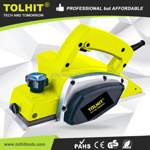 TOLHIT 82x1mm 500 W Industrial <span class=keywords><strong>cepillo</strong></span> <span class=keywords><strong>de</strong></span> la máquina <span class=keywords><strong>de</strong></span> la sierra eléctrica portátil <span class=keywords><strong>carpintería</strong></span> cepilladora 1900B - Product Image 2