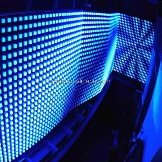 magische wirkung p125mm aufblasbare led dot matrix licht club dekor