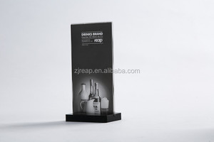 Raccogliere nuove vendite calde di Cristallo bevande bar supporto del vino supporto del menu #5711 - Product Image 2
