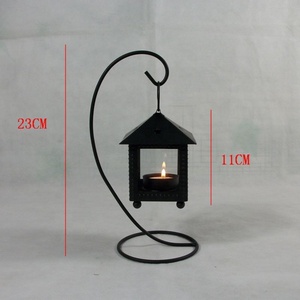Antique Metal Hanging <strong>Lantern</strong> Stand Storm Metal <strong>Candle</strong> <strong>Lantern</strong> <strong>Holder</strong> - Product Image 3