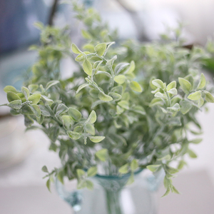 Venta al por mayor decoración de la boda plantar semillas de melón <span class=keywords><strong>eucalipto</strong></span> con hierba flores artificiales - Product Image 2