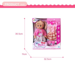 Yeni hediye vinil bebek oyuncak 16 inç yeniden doğmuş bebek bebek toptan. - Product Image 4