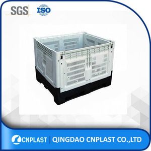 1200x1000mm HDPE gran agrícolas utilizados al por mayor plegable <span class=keywords><strong>caja</strong></span> paleta de plástico - Product Image 3