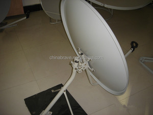 Antena TV Satelit 1.2M. C/KU Band Menerima Piring