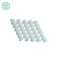 Vis en plastique haut de gamme, précis sur mesure, uhmwpe, convoyeur à vis d'alimentation automatique
