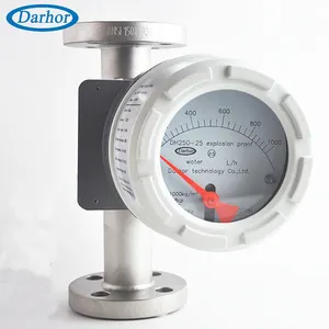 DH250 यांत्रिक धातु ट्यूब rotameter प्रवाहमापी हवा क्रोन चर क्षेत्र जल प्रवाह मीटर