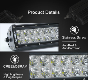 Cực Quang Thanh Đèn <span class=keywords><strong>LED</strong></span> Hai Hàng Tự Động Cho Xe Địa Hình ATV 40Inch - Product Image 3