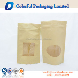 Sac en papier kraft personnalisé, 450 sachets en papier kraft pour emballage de graines de onyques, à fermeture éclair, vente en gros - Product Image 5