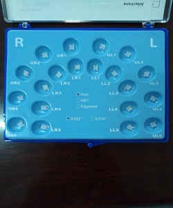 <span class=keywords><strong>Dental</strong></span> Tanden Orthodontische Metalen Beugels/Orthodontische Retainer - Product Image 6