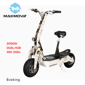 Trottinette électrique à double moteur 2000W 48V 20ah, Scooter à grande vitesse et puissante, accessoire pour adulte, approuvé de la CE - Product Image 2