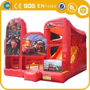 Partido caliente de la venta personalizada Combo gorila inflable con tobogán para niños Juego salto caatle - Product Image 1