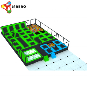 Parcours d'obstacles de guerrier ninja commercial pour enfants et maison de rebond intérieure avec parc de <span class=keywords><strong>trampoline</strong></span> de <span class=keywords><strong>fitness</strong></span> à vendre - Product Image 1