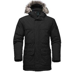 Abrigos y Chaquetas para Hombre, Parka de Plumón para la <span class=keywords><strong>Nieve</strong></span>, Impermeable, Cortavientos, Ligera y Cálida con Capucha, Relleno 90% Plumón Grueso para Senderismo al Aire Libre - Product Image 1
