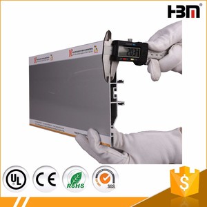 160mm lateral doble soporte libre <span class=keywords><strong>desplazamiento</strong></span> muestra llevada caja de luz de aluminio de encargo - Product Image 6