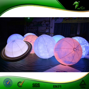 Pallone Gonfiabile Gigante in PVC da 2m, Globo Pubblicitario, Pallone ad Elio 3D a Forma di Pianeta - Product Image 6