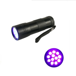 Vendita calda Prezzo A Buon Mercato Piccola Torcia Da Tasca Materiale di Alluminio Mini led Blacklight <span class=keywords><strong>UV</strong></span> Torcia Elettrica