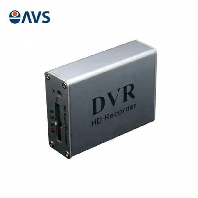 Küçük DVR 1CH Mini taşınabilir MDVR mobil DVR Analog araba kameraları