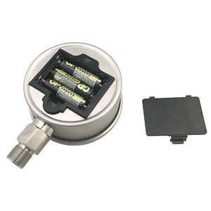 Yüksek kalite 4 inç 100mm tüm paslanmaz çelik dijital basınç ayar manometresi alt bağlantı ile - Product Image 5