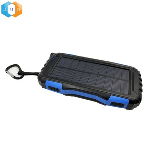 2021 JUDINGTECH kaliteli 20000Mah GÜNEŞ PANELI güç banka telefon şarj cihazı, LED ışık 25000mAh su geçirmez taşınabilir şarj cihazı GÜNEŞ PANELI - Product Image 4