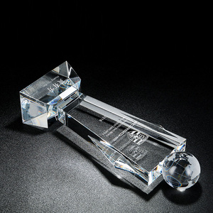 Tùy Chỉnh Sang Trọng Vô Địch Pha Lê Cúp Cup Tùy Chỉnh Quả Cầu Pha Lê Cúp - Product Image 5