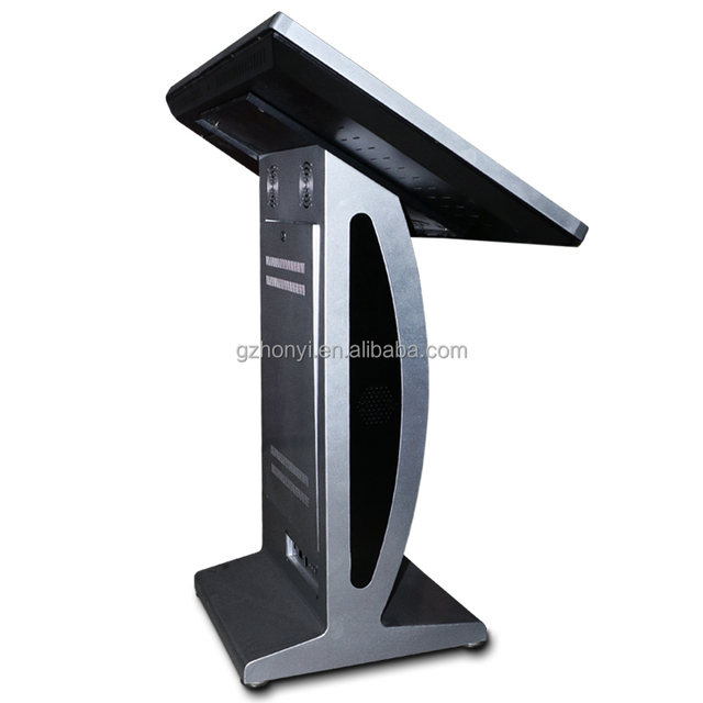 Floor Stand Self Service Smart Interactive Digital Touch Screen Kiosk Monitor Display with Camera
