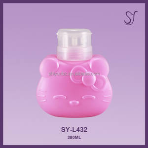 Botella con bomba para quitar <span class=keywords><strong>esmalte</strong></span> <span class=keywords><strong>de</strong></span> <span class=keywords><strong>uñas</strong></span>, color rosa, <span class=keywords><strong>Hello</strong></span> <span class=keywords><strong>Kitty</strong></span>, PE, 380ml, L432 - Product Image 2