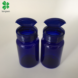 Bán Hot PET 100Ml 100cc 100 Gram Capsule Bao Bì Chai Với Flip Top Cao Có Nắp Đậy, Viên Thuốc Thuốc Container - Product Image 3