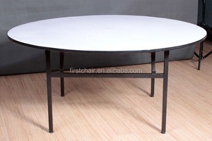 Ronda de doblar las piernas fuerte y durable de madera contrachapada de restaurante de <span class=keywords><strong>PVC</strong></span> para eventos - Product Image 2