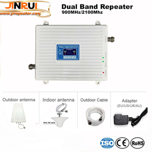 Amplificador/repetidor de señal de red para teléfono móvil, banda Dual, 2G/3G/4G GSM UMTS 900/2100