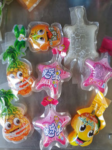 <span class=keywords><strong>Los</strong></span> niños les encantó la mejor! estrella de mar forma aséptica bolsa de plástico bolsa de yogur - Product Image 1
