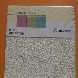 Rh99 in fibra minerale bordo del soffitto quadrato in lay-(duna tavola)