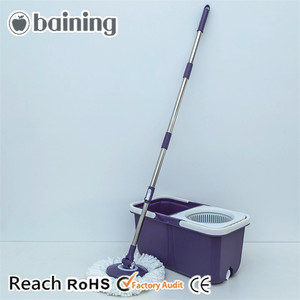 Bâton télescopique PP Tête de <span class=keywords><strong>Balai</strong></span> Double Fonction Pliage Seau 360 Super Mop Pour La vente Par Correspondance - Product Image 1