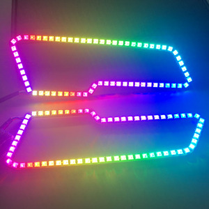SRGB <span class=keywords><strong>led</strong></span> <span class=keywords><strong>halo</strong></span> ring sk6812 rgb <span class=keywords><strong>color</strong></span> flow faro smartphone app compatibile con IOS Android - Product Image 4