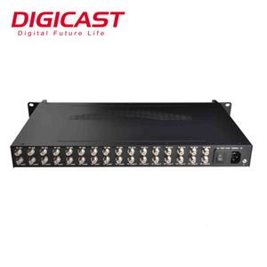 Receptor IP de 8/16 sintonizadores, Gateway de Satélite FTA a IP, Equipo de Transmisión Digital en Vivo para Sistema DVB - Product Image 4