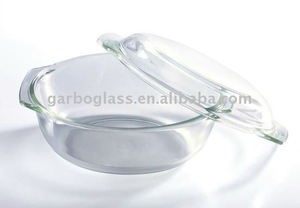 Cazuela <span class=keywords><strong>De</strong></span> Vidrio resistente al Calor <span class=keywords><strong>de</strong></span> <span class=keywords><strong>Pyrex</strong></span> <span class=keywords><strong>de</strong></span> <span class=keywords><strong>Cristal</strong></span> Claro templado <span class=keywords><strong>de</strong></span> vidrio para hornear tazón con tapa - Product Image 1