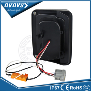 OVOVS best seller EE. UU./UE flash rojo trasero luces de giro 12 <span class=keywords><strong>v</strong></span> llevó la luz de la cola para <span class=keywords><strong>J</strong></span>-eep W-rangler - Product Image 6
