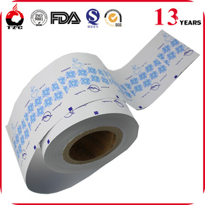 Pacchetto flessibile di plastica rotolo di pellicola di tenuta di calore di <span class=keywords><strong>carta</strong></span> 5g/8g/10g rotolo di pellicola bustina di zucchero - Product Image 3