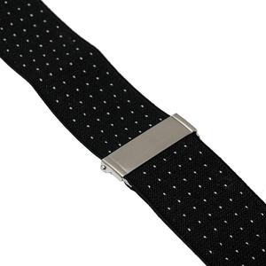 Personalizzato Mens Y di Figura 6 Forte Clip di Fantasia Nero Dot Uomini Della Bretella - Product Image 5