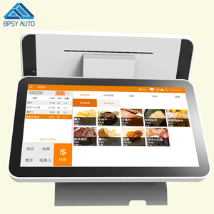 Đúng Phẳng 15.6 inch 10 Điểm Cảm Ứng Điện Dung Màn Hình Tất Cả Trong Một <span class=keywords><strong>POS</strong></span> Thiết Bị Đầu Cuối - Product Image 4